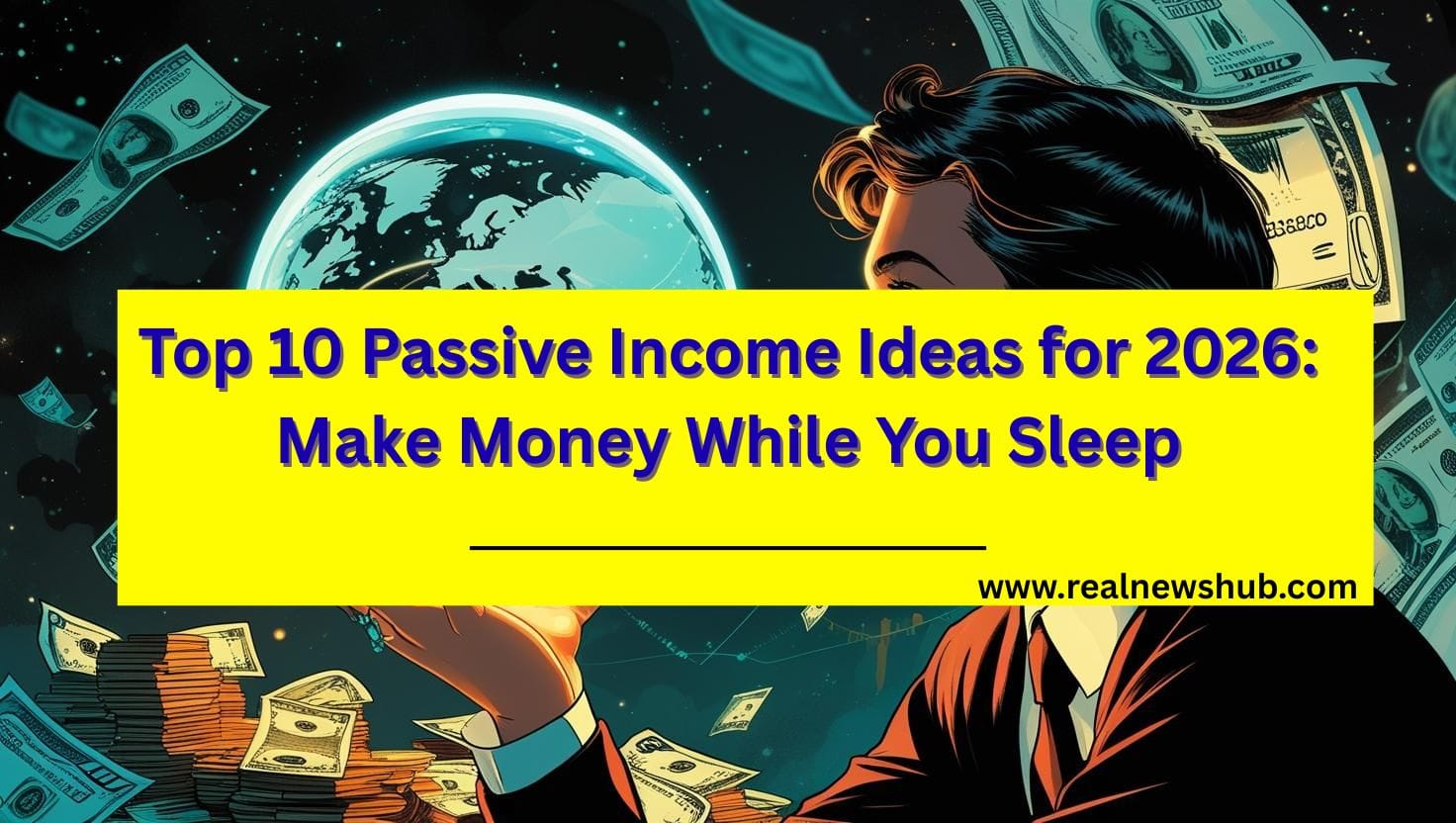 Top 10 Passive Income Ideas For 2026 | Make Money While You Sleep