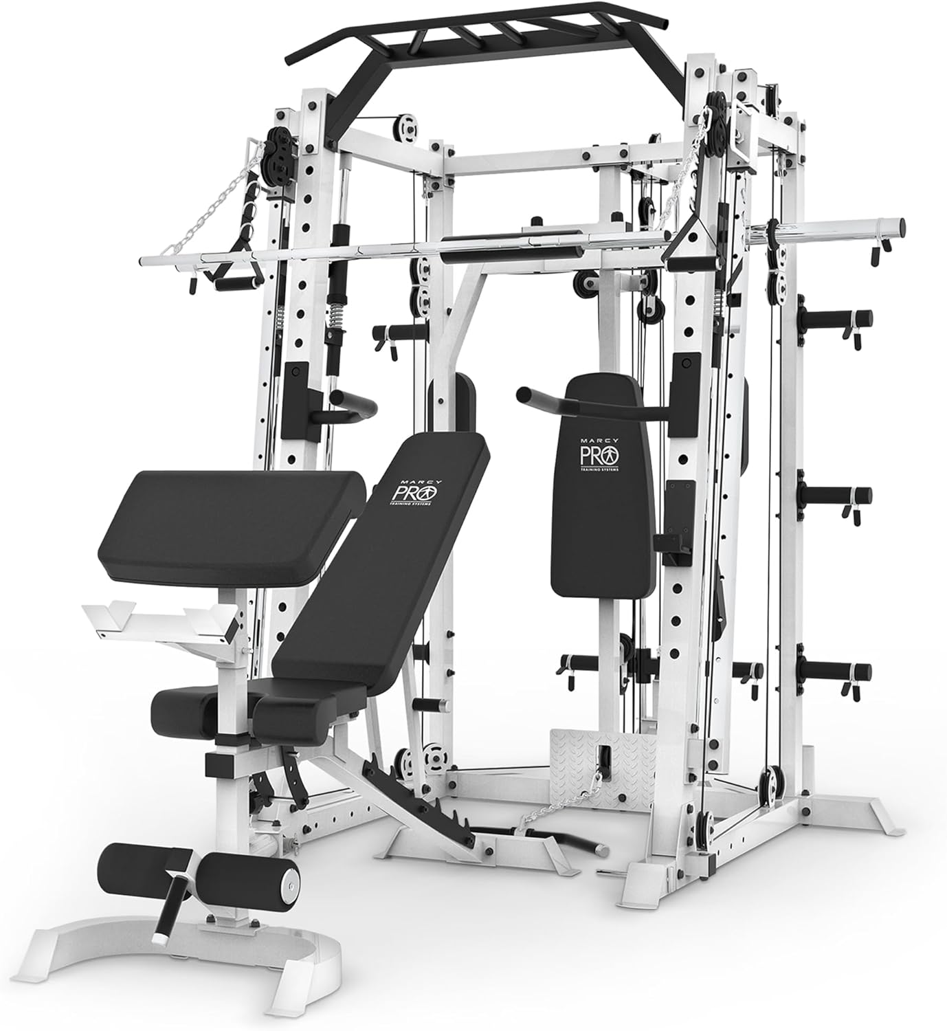 Marcy Smith Machine Cage System Home Gym Multifunction Rack,…
