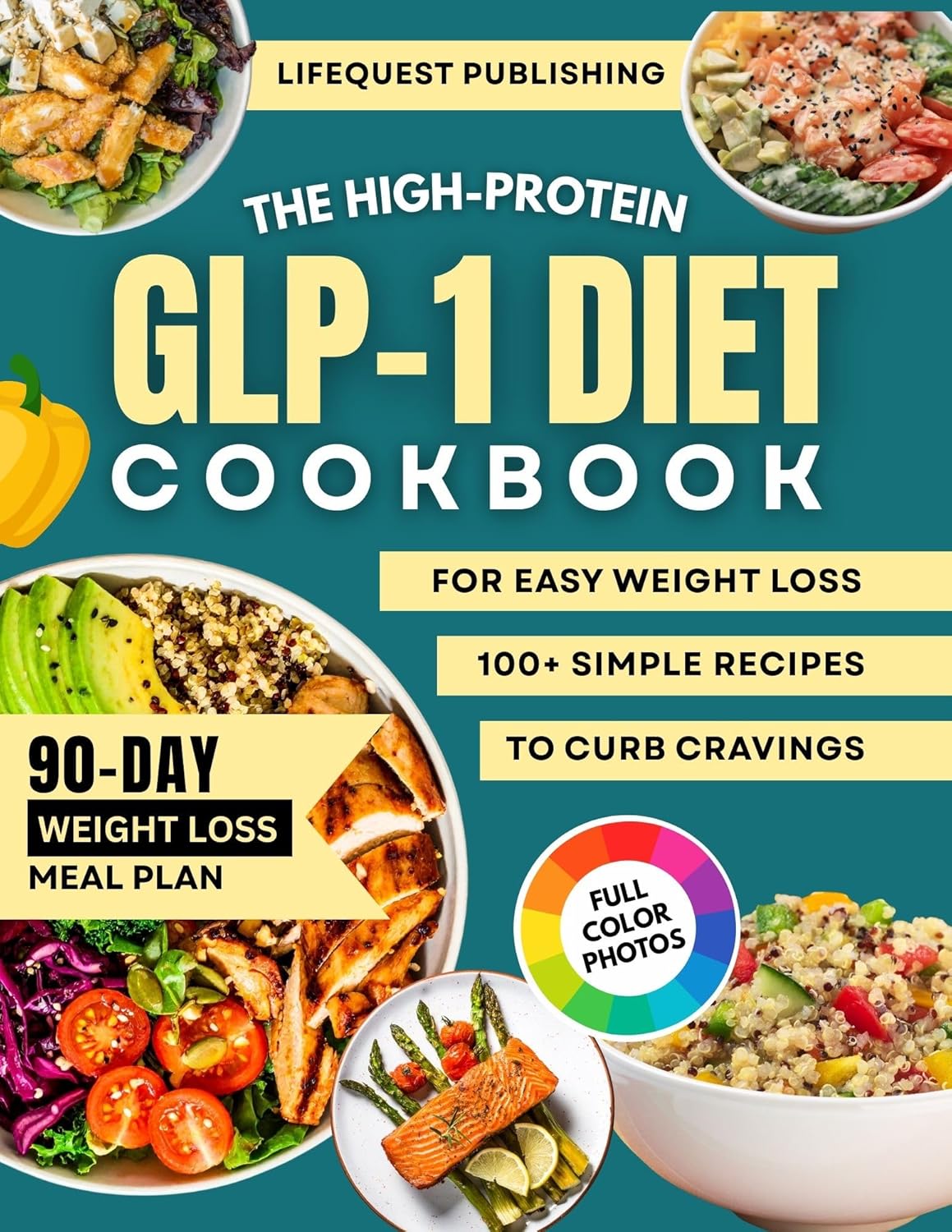 The Glp-1 High-Protein Cookbook For Easy Weight Loss: Simple…