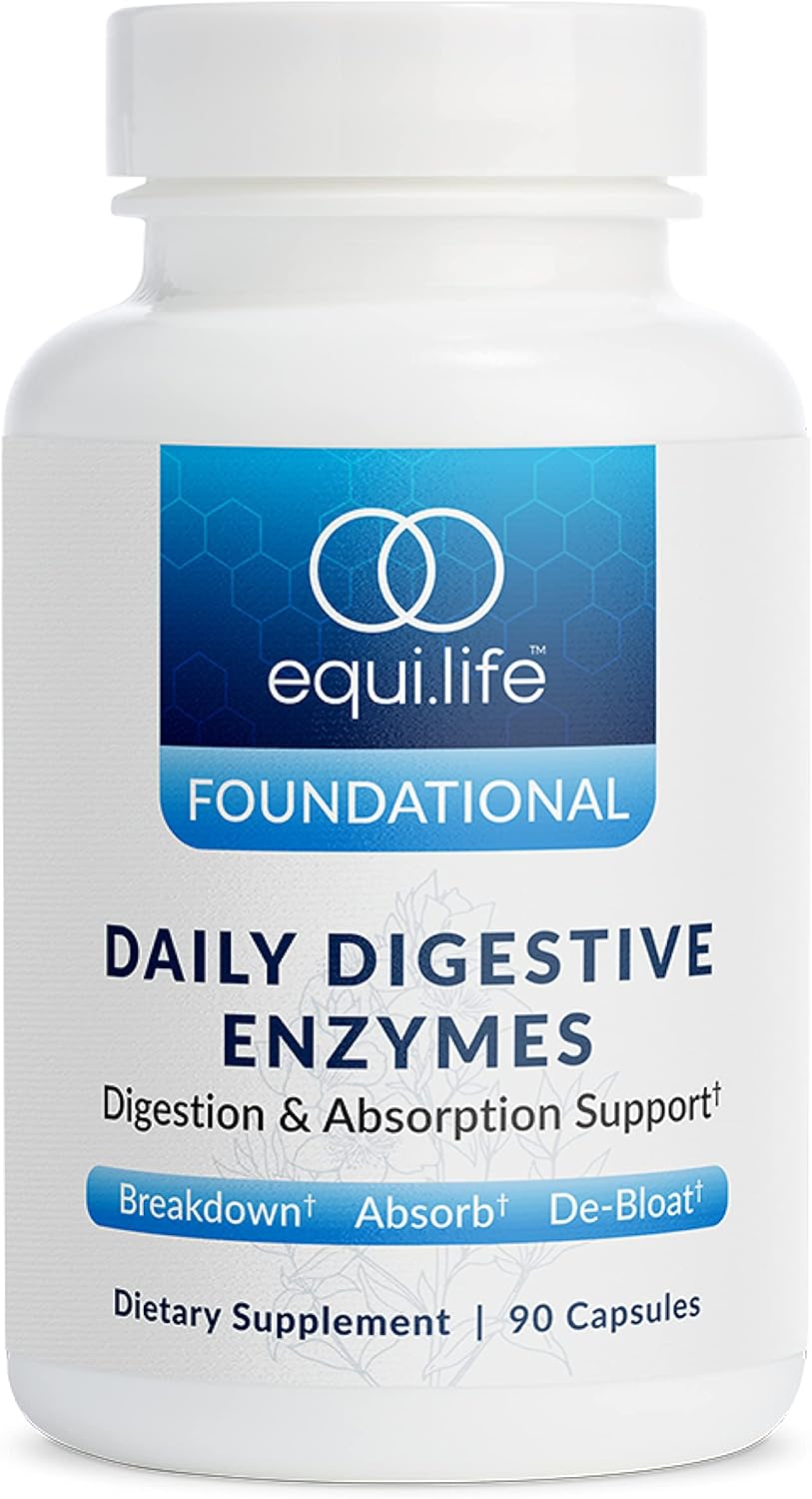 Equilife Daily Digestive Enzyme Supplement With Bromelain, L…