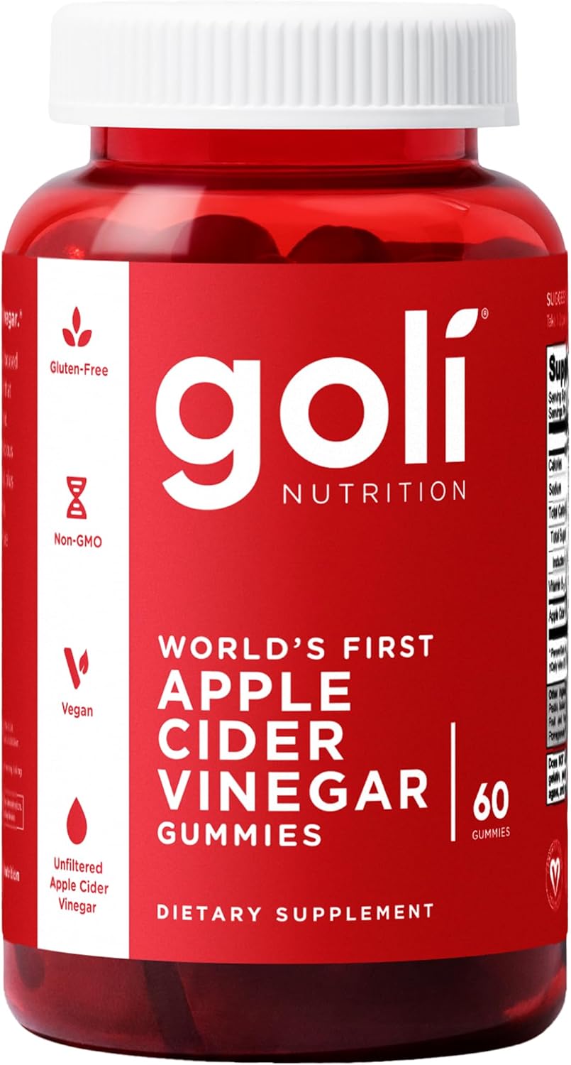 Goli Apple Cider Vinegar Gummies – Worlds First Acv Gummy Wi…