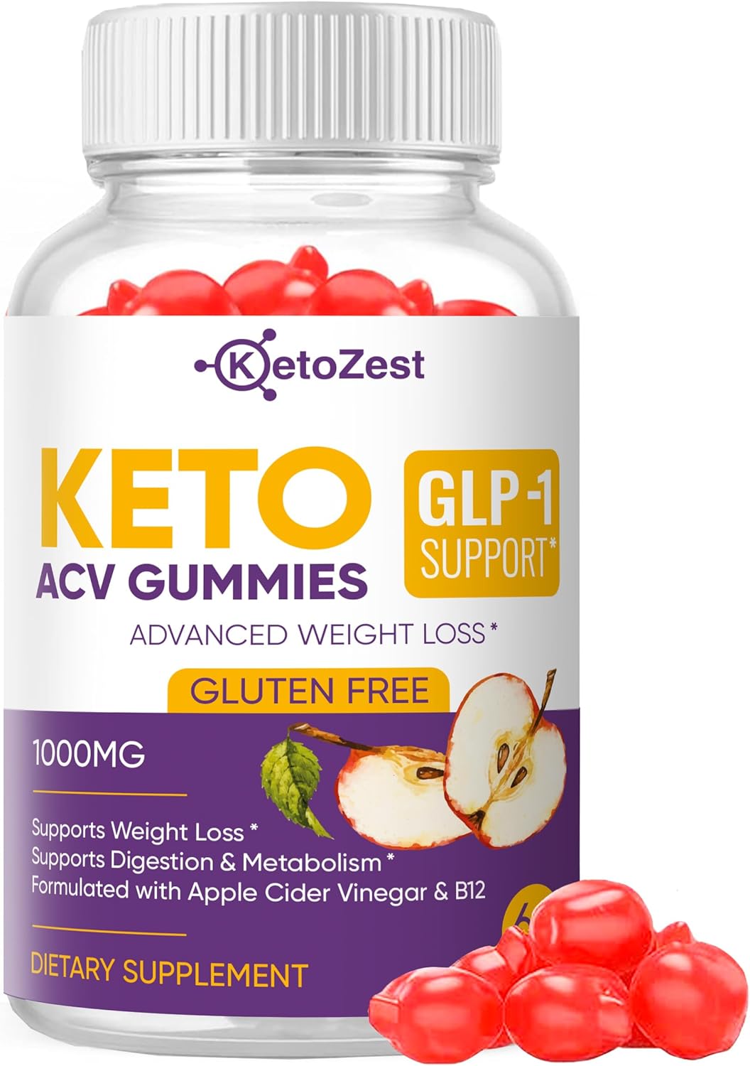 Keto Acv Gummies For Advanced Weight Loss &Amp; Belly Fat Burn -…