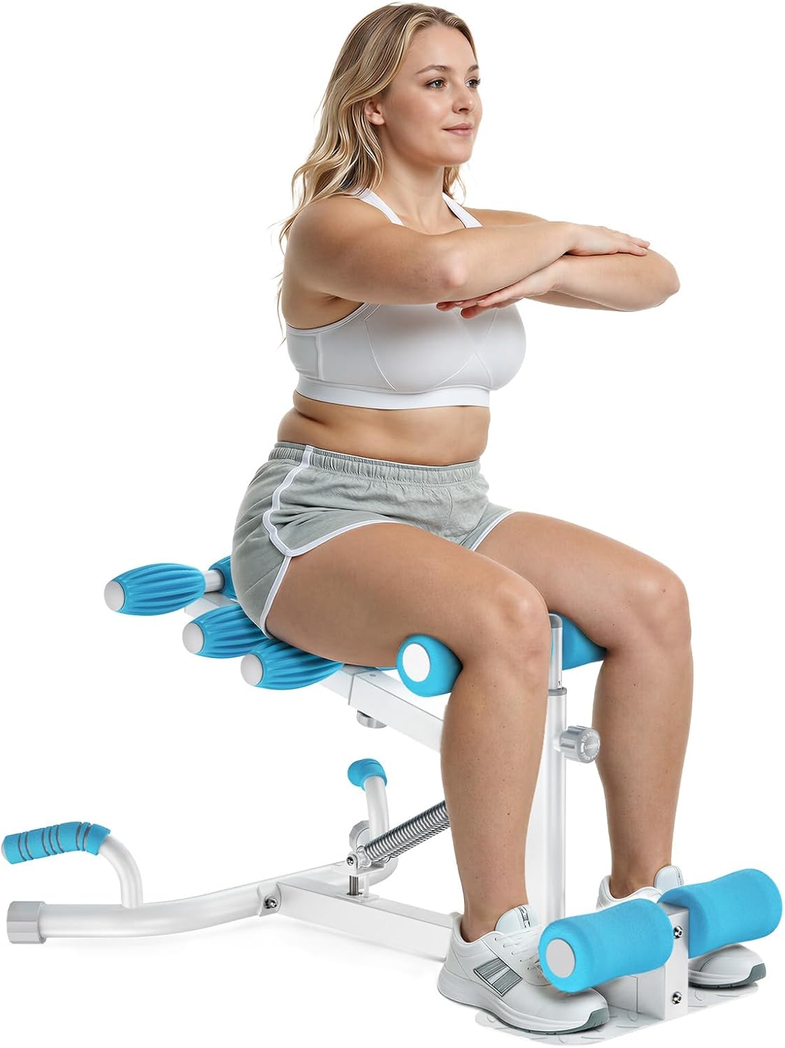 Merach Deep Squat Machine For Women, Adjustable Glutes Train…