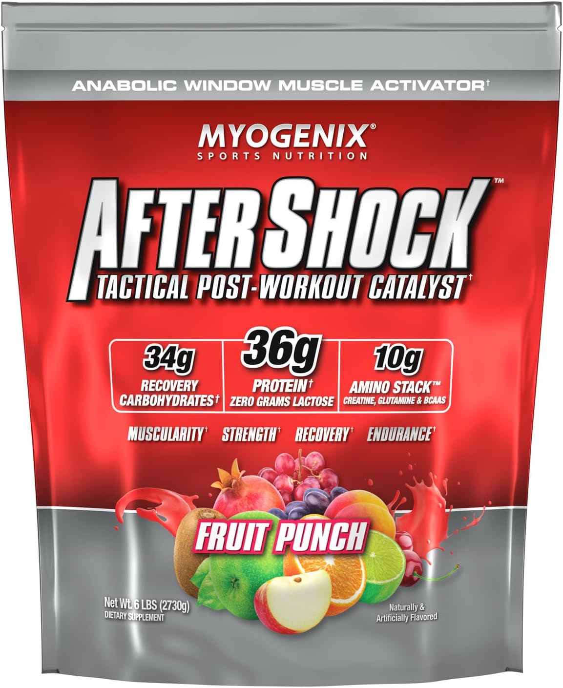 Myogenix Aftershock Post Workout — Muscle Growth Whey Protei…