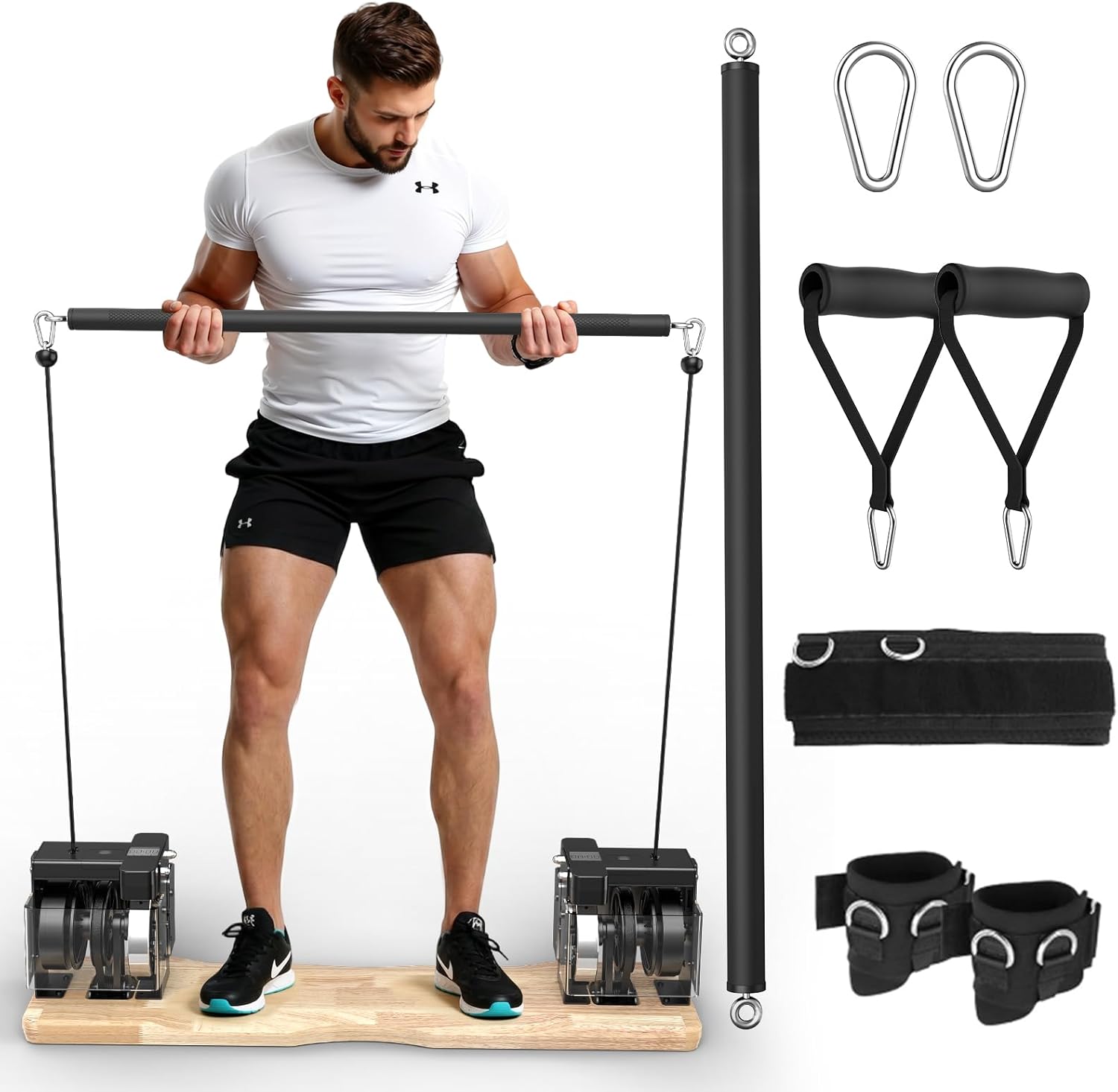 Revfit Home Gym Equipment – 33-45Lbs All-In-One Portable Wor…