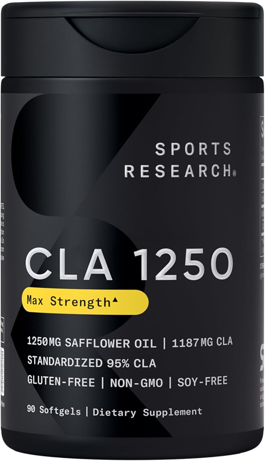 Sports Research Cla – 1250Mg With Active Conjugated Linoleic…