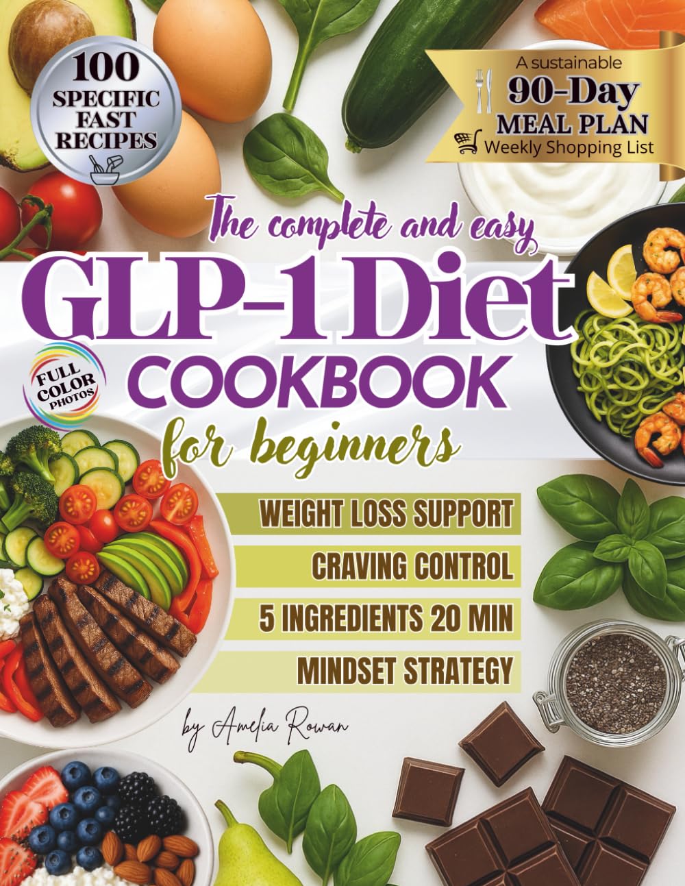 The Complete And Easy Glp-1 Diet Cookbook For Beginners: The…