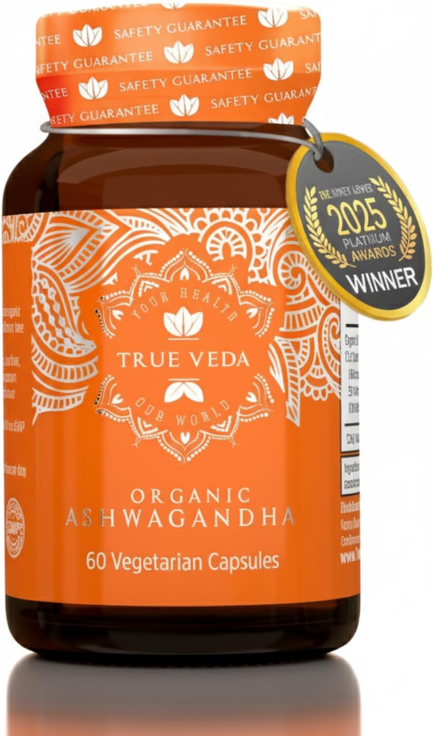 True Veda Usda Organic Ksm-66 Ashwagandha Supplements | Orga…
