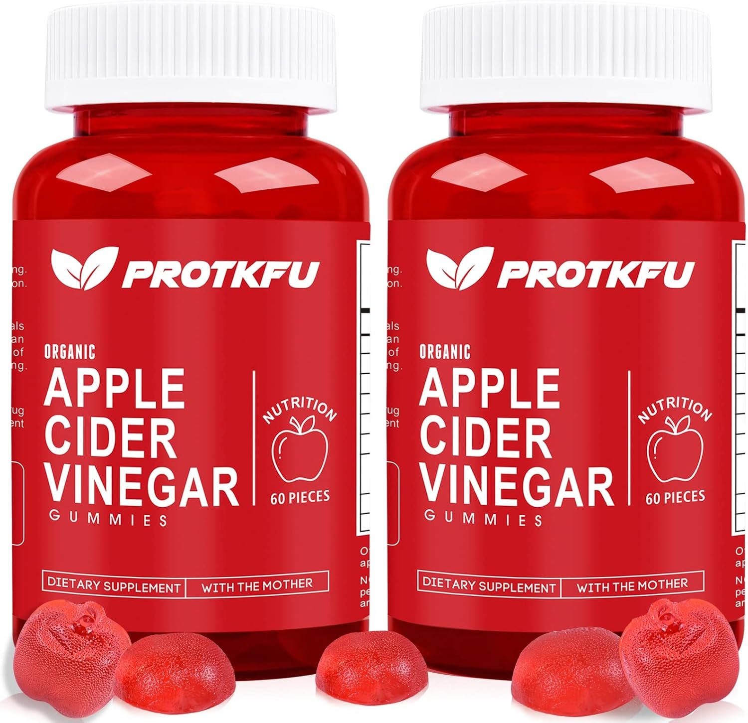 Apple Cider Vinegar Gummies, 120 Count Max Strength 1000Mg A…