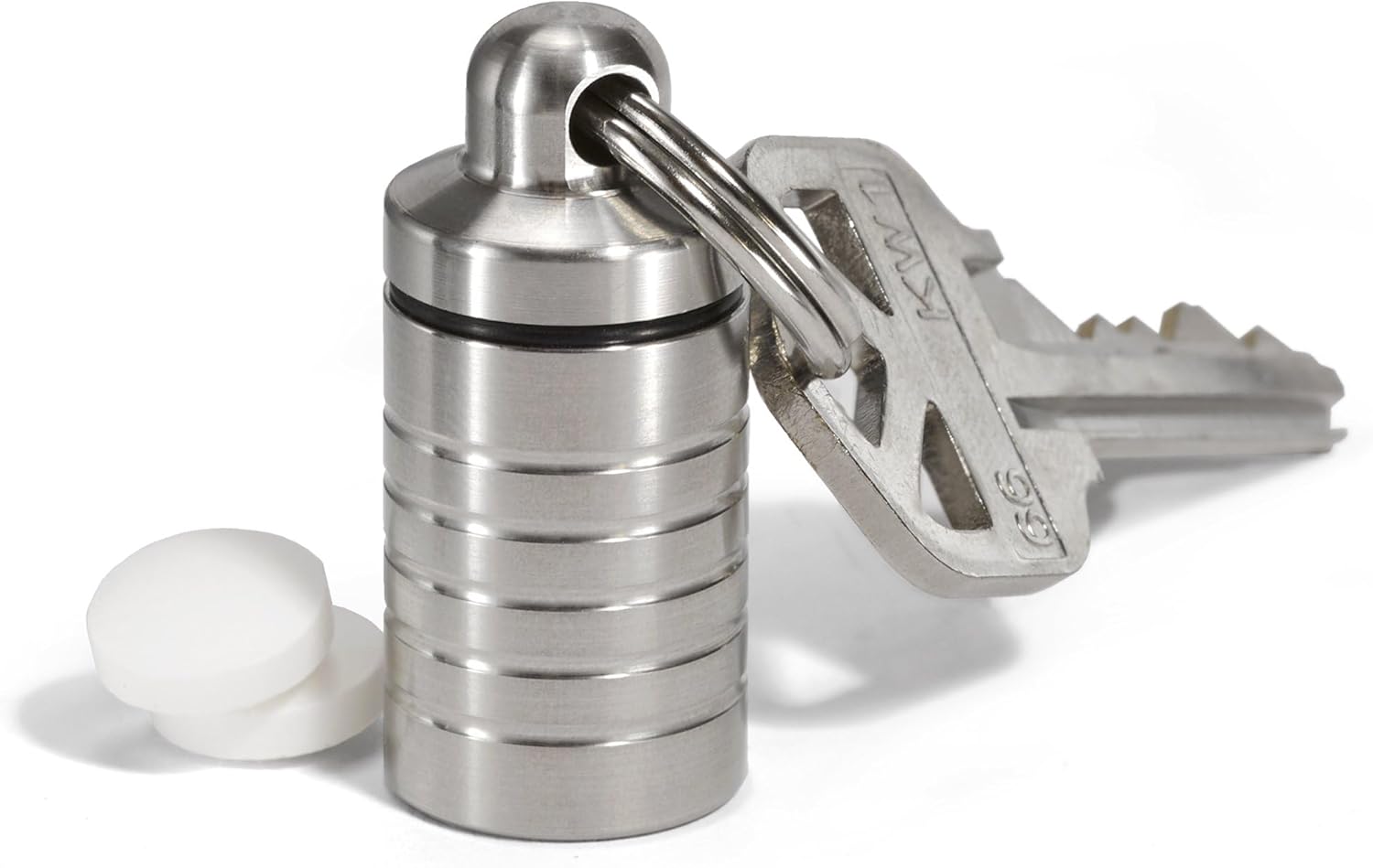 Cielo Pill Holders – Petite Slim Single Chamber Keychain Pil…